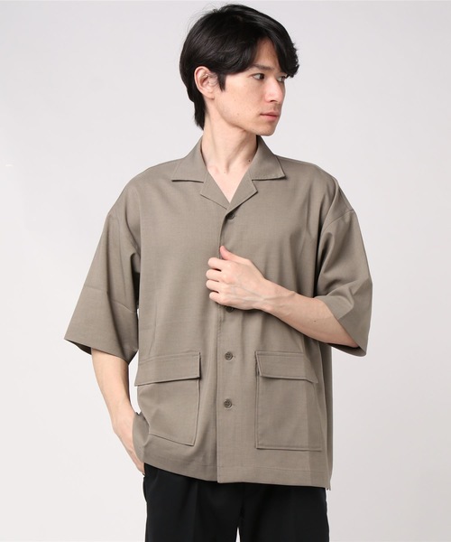 ミスターオリーブ　セットアップ　チャコール MR.OLIVE ジャケット テーラードジャケット MR.OLIVE/ミスター