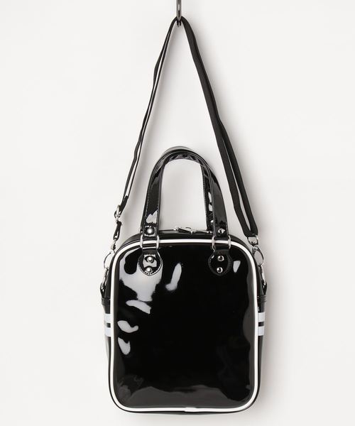 WEGO（ウィゴー）の「DISPARK/2wayハンドルロゴショルダーバッグ（ショルダーバッグ・レディース・ブラック/ホワイト系その他・FREE）」の3枚目の写真