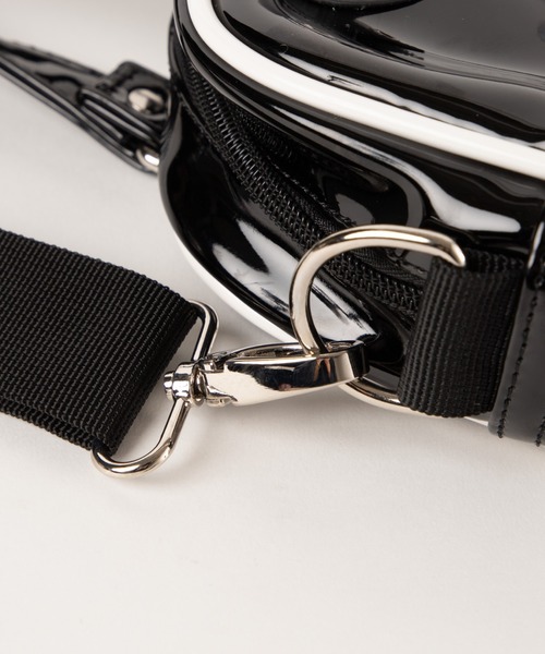 WEGO（ウィゴー）の「DISPARK/2wayハンドルロゴショルダーバッグ（ショルダーバッグ・レディース・ブラック/ホワイト系その他・FREE）」の16枚目の写真