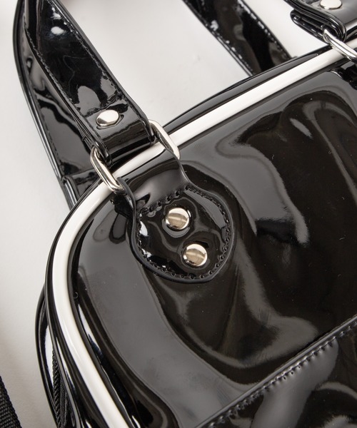 WEGO（ウィゴー）の「DISPARK/2wayハンドルロゴショルダーバッグ（ショルダーバッグ・レディース・ブラック/ホワイト系その他・FREE）」の18枚目の写真