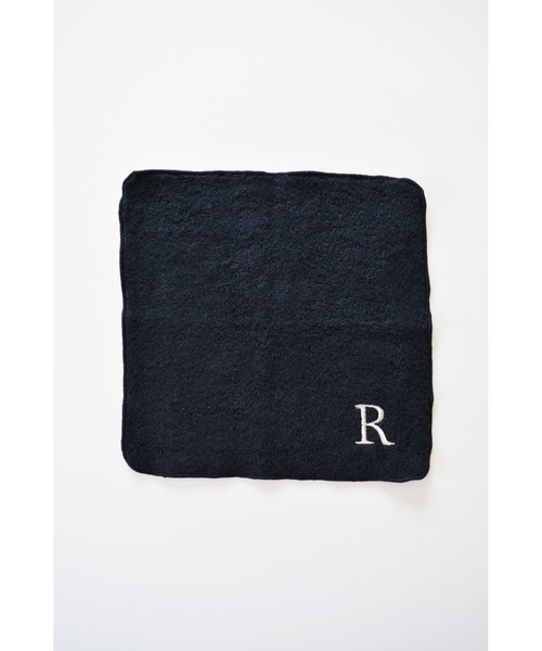 BIRTHDAY BAR（バースデイバー）の「アルファベット刺繍 タオルハンカチ ブラック（ハンカチ/ハンドタオル・レディース・Y/S/T/K/A/M/R/H/N/C・フリー）」の14枚目の写真