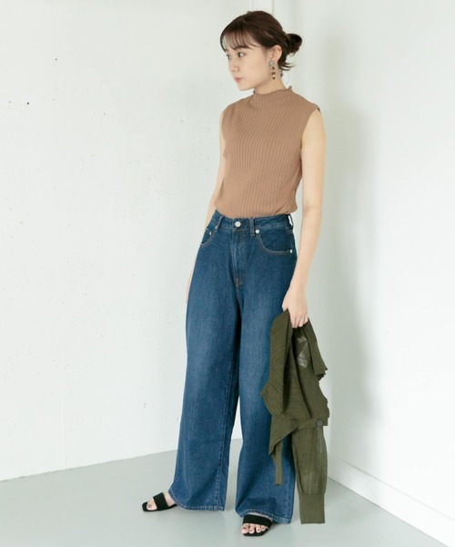 セール ノースリーブハイネックリブセーター ニット セーター Sense Of Place By Urban Research センスオブプレイスバイアーバンリサーチ のファッション通販 Zozotown