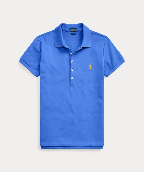 スリム フィット ストレッチ ポロシャツ（ポロシャツ）｜POLO RALPH