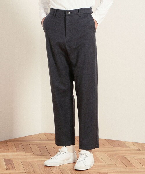 セール】ウールサキソニー テーパードパンツ（その他パンツ