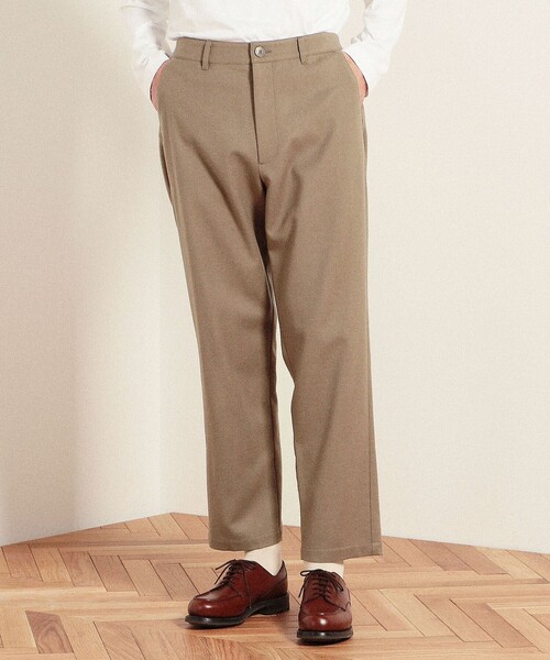 セール】ウールサキソニー テーパードパンツ（その他パンツ