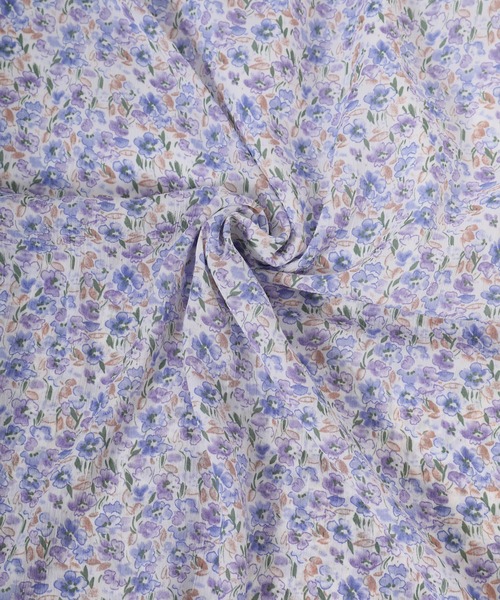 fifth（フィフス）の「小花柄2wayウエストマークワンピース（ワンピース・レディース・イエロー/ブルー・MEDIUM）」の10枚目の写真