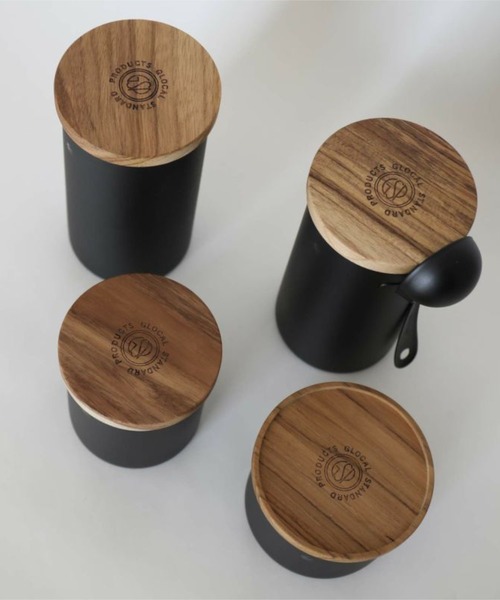 HIGHTIDE（ハイタイド）の「キャニスター 保存容器 GLOCAL STANDARD PRODUCTS TSUBAME グローカルスタンダードプロダクツ ツバメ キャニスターカラーズ ショート（キッチン収納・レディース・ブラック・FREE）」の7枚目の写真