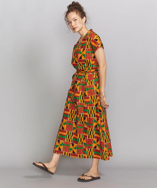 商品詳細 Lepidos アフリカンプリント ラップワンピース Outlet アウトレット 公式通販