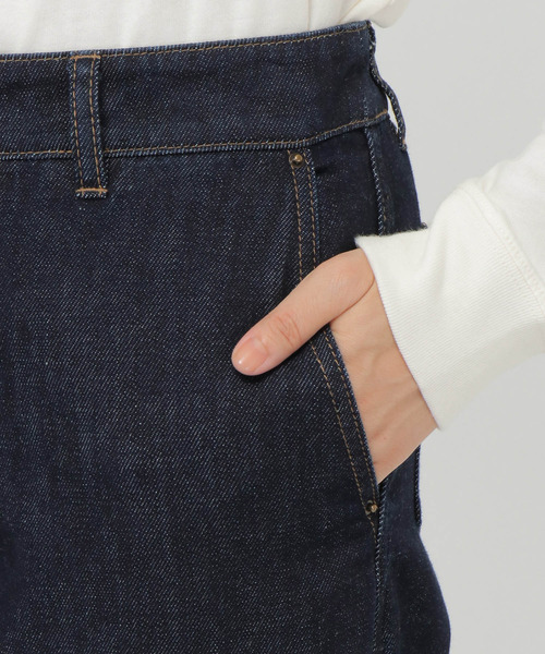 LBC（エルビーシー）の「LBCデニムバギーパンツ（デニムパンツ・レディース・ネイビー/ブルー/ベージュ/ダークグレー/オフホワイト・M/L）」の17枚目の写真