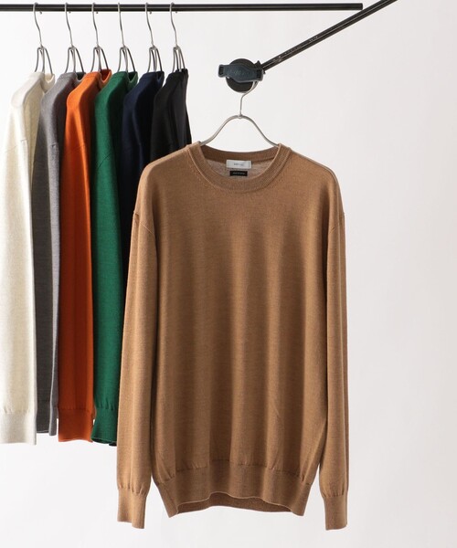 Ships ニット ニット セーター Ships クルーネック Any シップス Any エニィ のファッション トップス クルーネック Any ホールガーメント