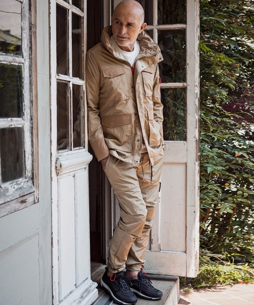 Kappa(カッパ)の「Kappa(カッパ)M-65ミリタリージャケット(ミリタリージャケット・メンズ・ブラック/ベージュ/カーキ・S/M/L)」の10枚目の写真