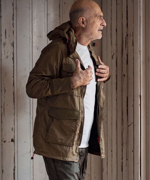 Kappa(カッパ)の「Kappa(カッパ)M-65ミリタリージャケット(ミリタリージャケット・メンズ・ブラック/ベージュ/カーキ・S/M/L)」の21枚目の写真