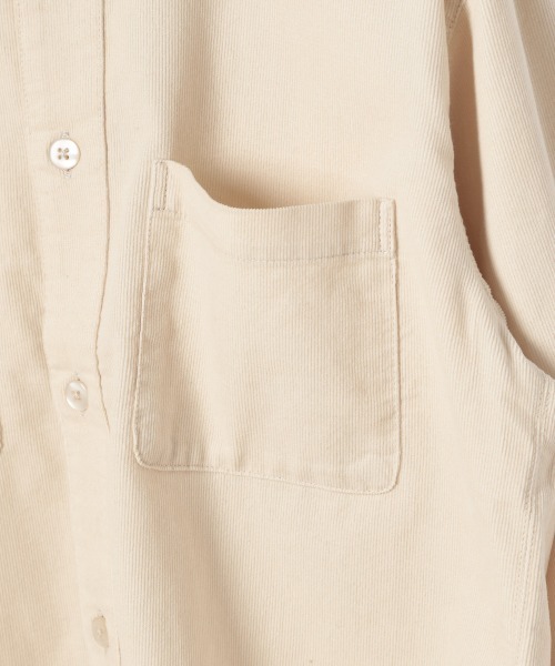 GLOBAL WORK（グローバルワーク）の「【キッズ】ソフトコーデュロイシャツ/896437（シャツ/ブラウス・キッズ・ライトブルー/ホワイト系その他2・110cm/100cm/120cm/130cm/140cm）」の14枚目の写真