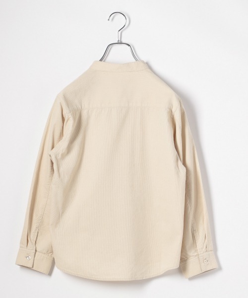 GLOBAL WORK（グローバルワーク）の「【キッズ】ソフトコーデュロイシャツ/896437（シャツ/ブラウス・キッズ・ライトブルー/ホワイト系その他2・110cm/100cm/120cm/130cm/140cm）」の6枚目の写真