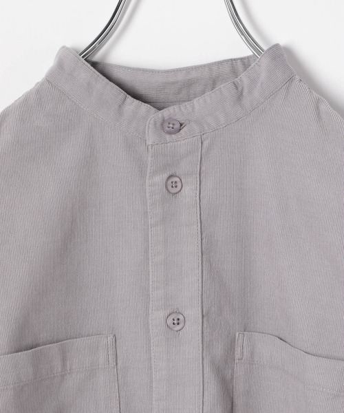 GLOBAL WORK（グローバルワーク）の「【キッズ】ソフトコーデュロイシャツ/896437（シャツ/ブラウス・キッズ・ライトブルー/ホワイト系その他2・110cm/100cm/120cm/130cm/140cm）」の11枚目の写真