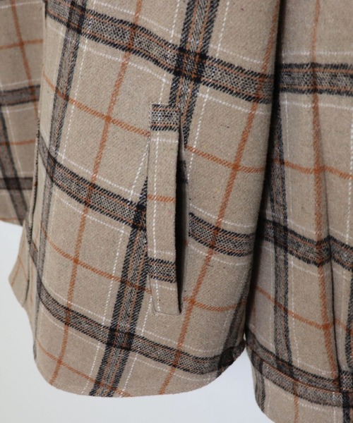 ILL'S（イルズ）の「ILL'S / イルズ クラシックチェックビッグCPOジャケット（その他アウター・メンズ・ホワイト/ベージュ/ブルー・M/L）」の17枚目の写真