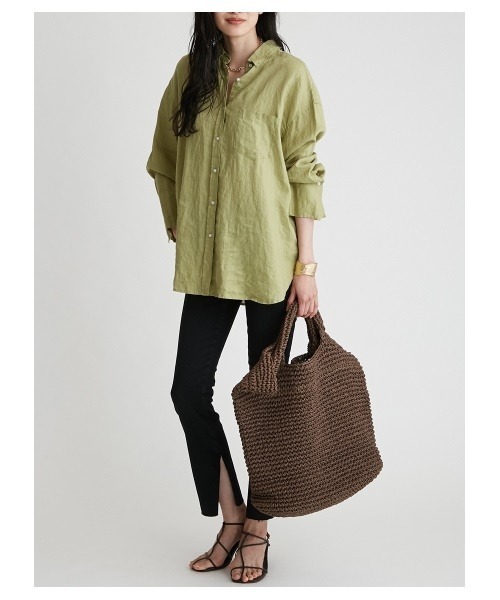 Mila Owen（ミラオーウェン）の「内スリットスキニーデニムパンツ（デニムパンツ・レディース・ブラック/ブルー/インディゴブルー・0/1/2）」の7枚目の写真