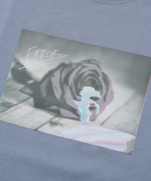 【-ERROR-】フラワーグラフィックプリントビッグTシャツ