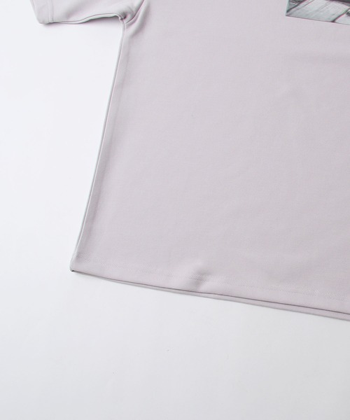 NILWAY（ニルウェイ）の「【-ERROR-】フラワーグラフィックプリントビッグTシャツ（Tシャツ/カットソー・メンズ・ライトグレー/ホワイト/ブラック/ホワイト系/ブラック系/ライトグレー系/ブルー系/ブルーグレー・MEDIUM/LARGE）」の13枚目の写真