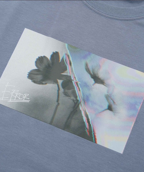 NILWAY（ニルウェイ）の「【-ERROR-】フラワーグラフィックプリントビッグTシャツ（Tシャツ/カットソー・メンズ・ライトグレー/ホワイト/ブラック/ホワイト系/ブラック系/ライトグレー系/ブルー系/ブルーグレー・MEDIUM/LARGE）」の18枚目の写真