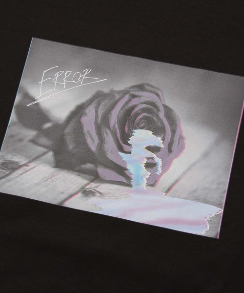 NILWAY（ニルウェイ）の「【-ERROR-】フラワーグラフィックプリントビッグTシャツ（Tシャツ/カットソー・メンズ・ライトグレー/ホワイト/ブラック/ホワイト系/ブラック系/ライトグレー系/ブルー系/ブルーグレー・MEDIUM/LARGE）」の20枚目の写真