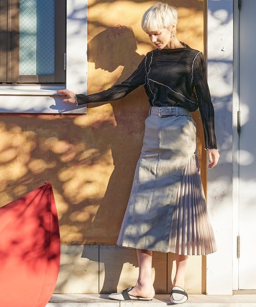KOH.style(コースタイル)の「ウエスタンスカート(スカート・レディース・ブラック/ベージュ・SMALL/MEDIUM/LARGE)」の15枚目の写真