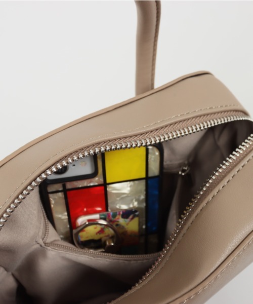 KOBE LETTUCE（コウベレタス）の「2wayミニスクエアボストンバッグ（ボストンバッグ・レディース・ホワイト/ミント/ブラウン系その他/ブラック・FREE）」の14枚目の写真