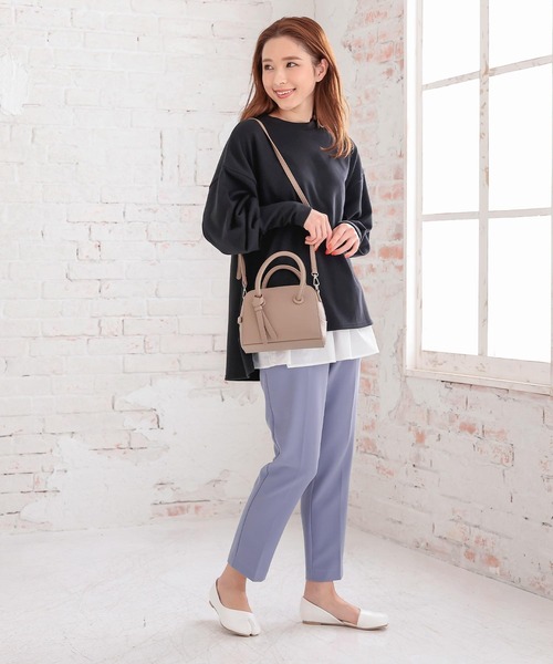 KOBE LETTUCE（コウベレタス）の「2wayミニスクエアボストンバッグ（ボストンバッグ・レディース・ホワイト/ミント/ブラウン系その他/ブラック・FREE）」の22枚目の写真