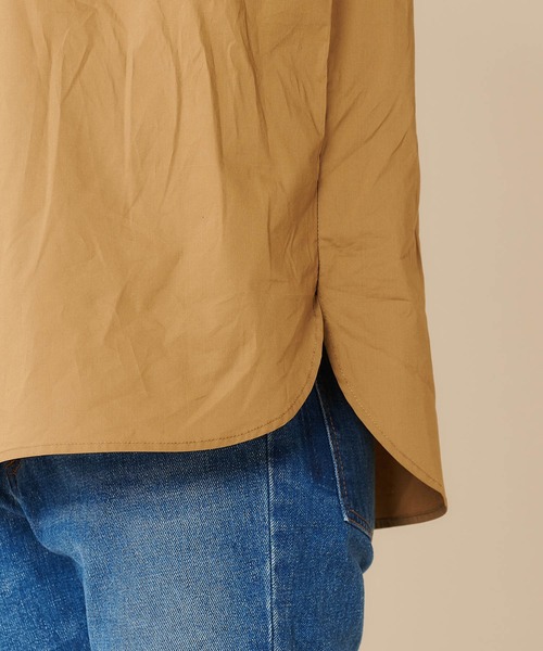 SHENERY（シーナリー）の「パフスリーブロングカフスブラウス（Tシャツ/カットソー・レディース・オフホワイト/ブラック/キャメル・FREE）」の18枚目の写真