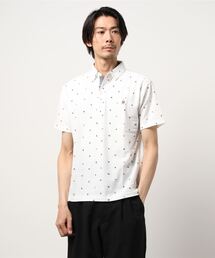 STYLEBLOCK（スタイルブロック）の「梨地総柄プリントポロシャツ（ポロシャツ・メンズ）」