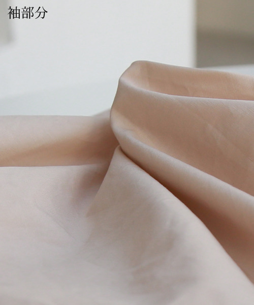 REAL CUBE（リアルキューブ）の「前後2wayボリュームスリーブスウェットワンピース（ワンピース・レディース・チャコール/ライトカーキ/アイボリー・M）」の11枚目の写真