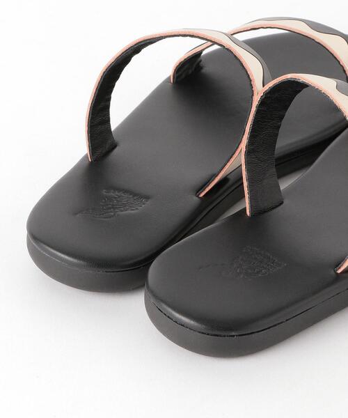 ASTRAET（アストラット）の「＜ANCIENT GREEK SANDALS（アンシエント グリーク サンダルズ）＞2TONE 2BELT サンダル（サンダル・レディース・ブラック・38/36/37）」の5枚目の写真