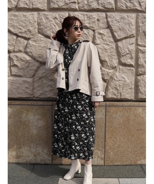 未使用級♡CORCOVADO パールタキシードジャケット サテン フレアスリーブ AURALEE -Washed Finx Chambray Soutien Collar Coat- | twelve blog