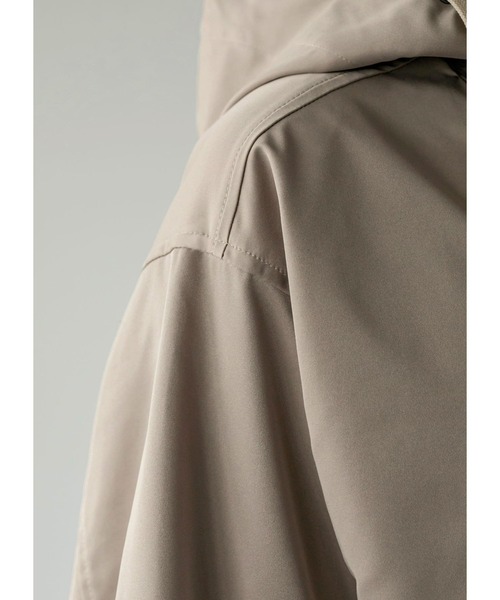 美品♡STYLE DELI バックレースアップブルゾン マウンテンパーカー 黒 STYLE DELI（スタイルデリ）の「バックレースアップブルゾン