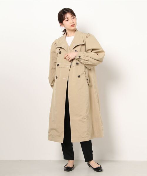 kivi（キヴィ）の「スタンドカラートレンチコート（トレンチコート・レディース・グリーン/ベージュ/ブルー・FREE）」の20枚目の写真