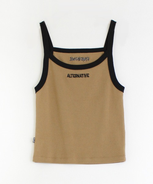 RNA（アールエヌエー）の「M1624 アメリカンスリーブ2wayキャミ（キャミソール・レディース・ホワイト/ブラック/キャメル/グリーン・MEDIUM）」の14枚目の写真