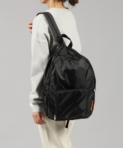 LAKOLE（ラコレ）の「【EASY TO GO】パッカブルバックパック / 934908（バックパック/リュック・レディース・グレー/ブラック・FREE）」の14枚目の写真