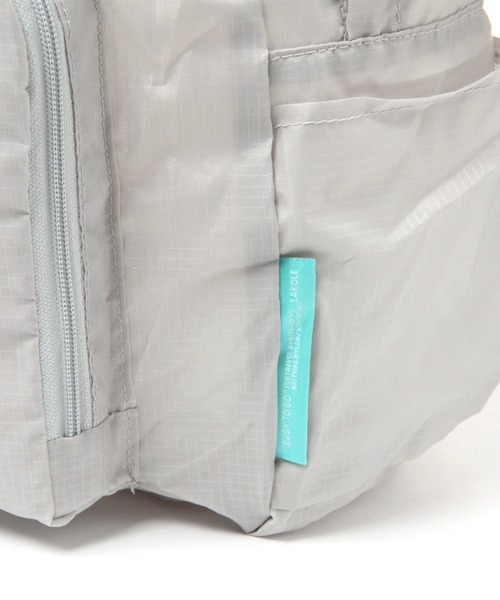 LAKOLE（ラコレ）の「【EASY TO GO】パッカブルバックパック / 934908（バックパック/リュック・レディース・グレー/ブラック・FREE）」の9枚目の写真