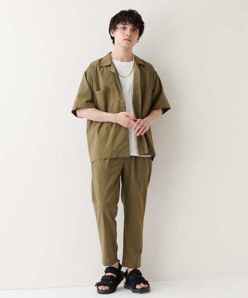 DISCOAT(ディスコート)の「ポリラミーパンツ(その他パンツ・メンズ・カーキ/ネイビー/ベージュ/ブラック・MEDIUM/LARGE/X-LARGE)」の17枚目の写真