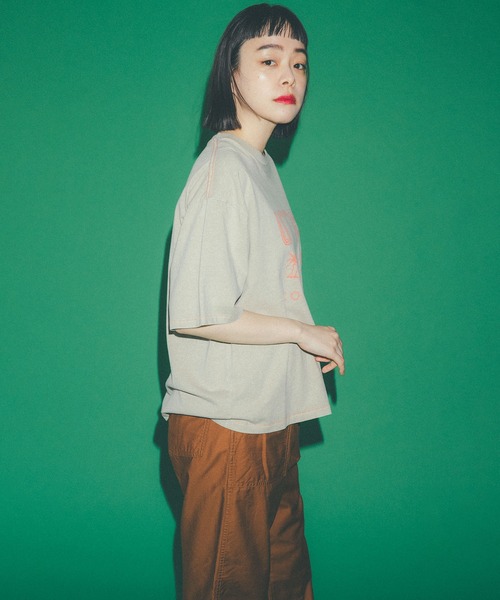 Johnbull(ジョンブル)の「【Kanoco × JOHNBULL】 コラボレーションベイカーパンツ(その他パンツ・レディース・ブラウン/オリーブ/ホワイト・SMALL/MEDIUM)」の17枚目の写真