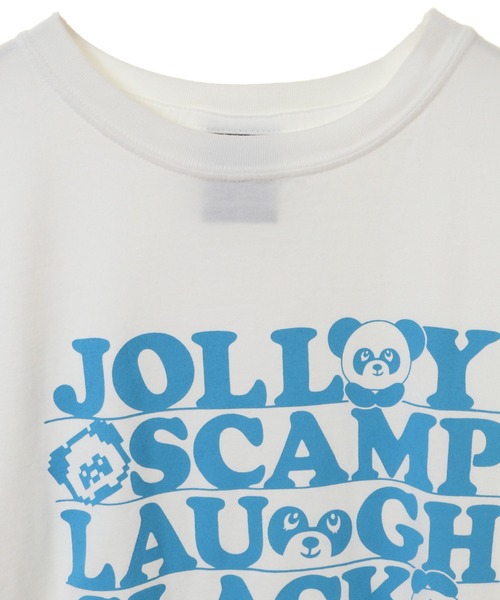 Candy Stripper（キャンディストリッパー）の「VARIOUS CANDY Tシャツ（Tシャツ/カットソー・レディース・オフホワイト/ブラック/ライム/ライトブルー・4/2/3）」の8枚目の写真