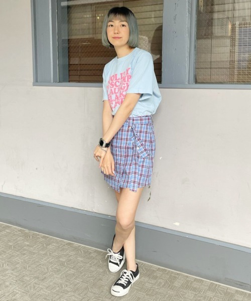 Candy Stripper（キャンディストリッパー）の「VARIOUS CANDY Tシャツ（Tシャツ/カットソー・レディース・オフホワイト/ブラック/ライム/ライトブルー・4/2/3）」の14枚目の写真