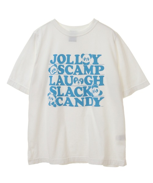 Candy Stripper（キャンディストリッパー）の「VARIOUS CANDY Tシャツ（Tシャツ/カットソー・レディース・オフホワイト/ブラック/ライム/ライトブルー・4/2/3）」の10枚目の写真