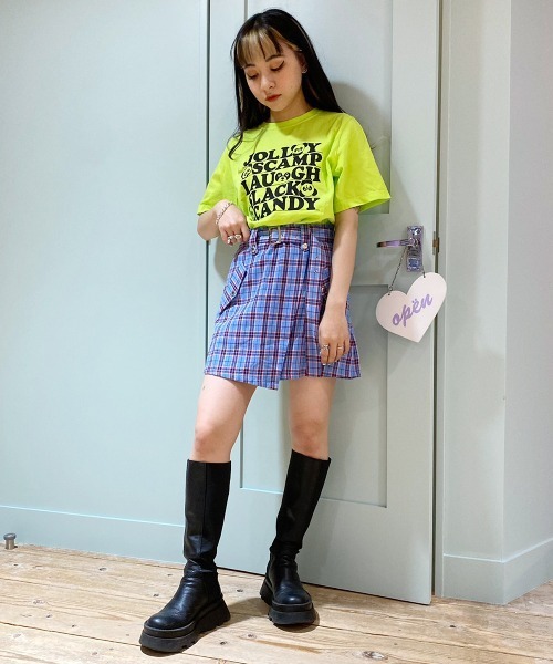 Candy Stripper（キャンディストリッパー）の「VARIOUS CANDY Tシャツ（Tシャツ/カットソー・レディース・オフホワイト/ブラック/ライム/ライトブルー・4/2/3）」の13枚目の写真