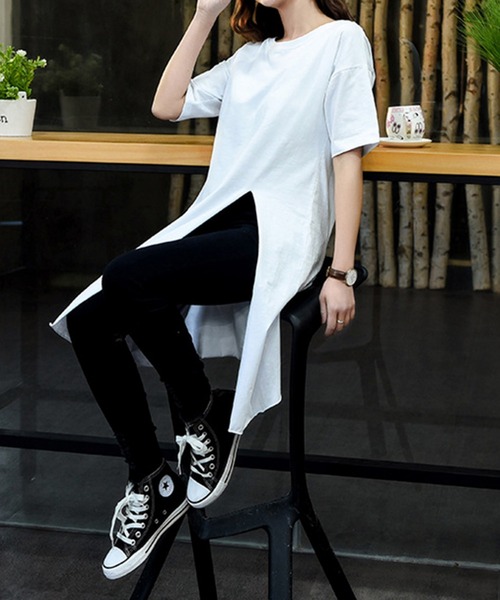 ブラカップつけ カットソーワンピース ワンピース Aimoha アイモハ のファッション通販 Zozotown