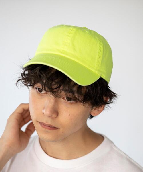 coen(コーエン)の「カラーベースボールキャップ2(キャップ・メンズ・ライトピンク/イエロー・FREE)」の6枚目の写真