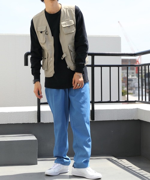 8(eight)(エイト)の「フィッシングベスト(ベスト・メンズ・チャコールグレー/ベージュ/カーキ/ダークグレー/チャコール・MEDIUM/X-LARGE/LARGE/XX-LARGE)」の8枚目の写真