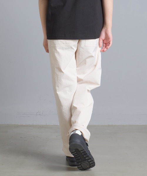 OMNES Another Edition（オムネス アナザーエディション）の「キッズ 高密度ツイルベイカーパンツ（その他パンツ・キッズ・ブラック/アイボリー/ライトカーキ・100/110/120/130/140）」の7枚目の写真