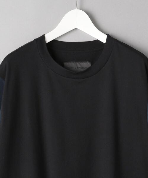 FUMITO GANRYU（フミトガンリュウ）の「＜FUMITO GANRYU（フミト ガンリュウ）＞  XXL Tシャツ（Tシャツ/カットソー・メンズ・ブラック/グレー・1/2/3）」の4枚目の写真