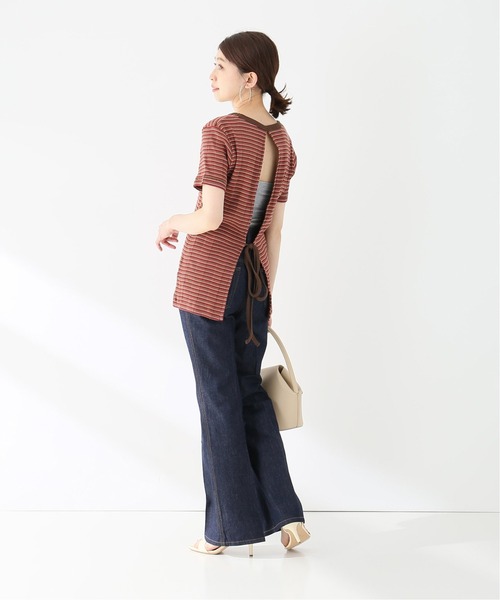 plage（プラージュ）の「【CURRENTAGE/カレンテージ】FLARE デニムパンツ◆（デニムパンツ・レディース・ブルー系その他・38/36）」の17枚目の写真